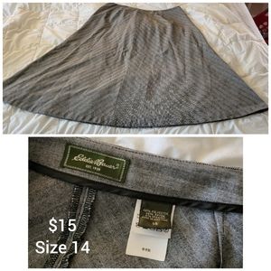 Eddie Bauer A- Line Skirt